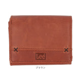 Lee 財布 リー 0520694 通販 二つ折り財布 メンズ 小銭入れあり 本革財布 レザーウォレット 革財布 2つ折り財布 ミニ財布 ふたつ折り財布 折りたたみ財布 牛革 ブランド 男性 紳士