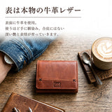 Lee 財布 リー 0520694 通販 二つ折り財布 メンズ 小銭入れあり 本革財布 レザーウォレット 革財布 2つ折り財布 ミニ財布 ふたつ折り財布 折りたたみ財布 牛革 ブランド 男性 紳士
