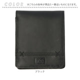 Lee 財布 リー 0520695 通販 二つ折り財布 メンズ 小銭入れあり 本革財布 レザーウォレット 革財布 2つ折り財布 ミニ財布 ふたつ折り財布 折りたたみ財布 牛革 ブランド 男性 紳士