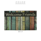 玄関マット 屋外 おしゃれ 通販 かわいい ラバー ドアマット ラバーマット 薄型 7mm 洗える 水洗い ズレにくい 木目 デザイン タイル 柄 シンプル シャビー 屋外用ドアマット マット