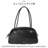 レガートラルゴ バッグ LG-E1563 Legato Largo 通販 ボストンバッグ ボストンバック ミニボストン レディース 小さめ 肩掛け おしゃれ シンプル きれいめ 上品 A5 合皮