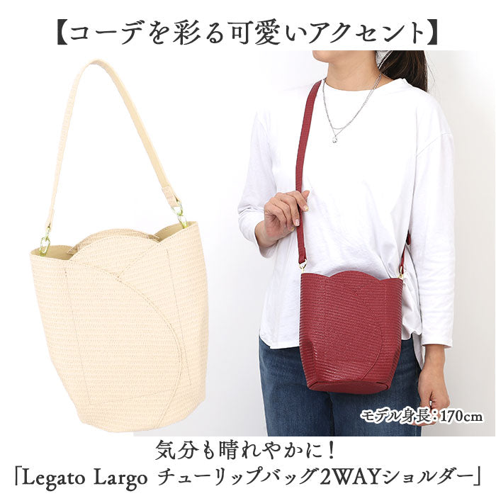 レガートラルゴ ショルダーバッグ Legato Largo LG-F3097 通販 ショルダーバック かるいかばん 斜めがけバッグ トートバッグ レディース おしゃれ 大人 かわいい きれいめ 可愛い 旅行
