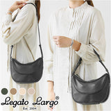 レガートラルゴ ショルダーバッグ LG-V0091 Legato Largo 通販 ショルダーバック レディース 斜めがけ 小さめ 軽量 軽い 自立 おしゃれ 可愛い きれいめ 上品 合皮 A5 通勤 通学 肩掛け