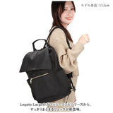レガートラルゴ リュック LI-E1593 通販 Legato Largo リュックサック バックパック デイパック レディース 通勤 通学 A4 撥水 はっ水 おしゃれ シンプル きれいめ 背面ファスナー