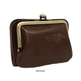 リアン Lien 財布 二つ折り 通販 LIL1201 コルド がま口2つ折りウォレット 二つ折り財布 栃木レザー 本革 革 メンズ レディース 小銭入れあり がま口財布 サイフ さいふ レザー 牛革