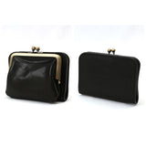 リアン Lien 財布 二つ折り 通販 LIL1201 コルド がま口2つ折りウォレット 二つ折り財布 栃木レザー 本革 革 メンズ レディース 小銭入れあり がま口財布 サイフ さいふ レザー 牛革