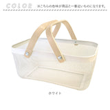 アイアン バスケット 2ハンドル 通販 Linie リーニエ アイアンバスケット 洗えるかごバスケット かごバスケット 洗える メッシュ カゴ 籠 収納ボックス 持ち手付き 卓上 小物入れ