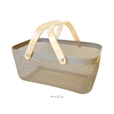 アイアン バスケット 2ハンドル 通販 Linie リーニエ アイアンバスケット 洗えるかごバスケット かごバスケット 洗える メッシュ カゴ 籠 収納ボックス 持ち手付き 卓上 小物入れ