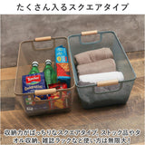 アイアン バスケット スクエアL 通販 Linie リーニエ アイアンバスケット 洗えるかごバスケット かごバスケット 洗える メッシュ カゴ 籠 収納ボックス 持ち手付き パントリー おしゃれ