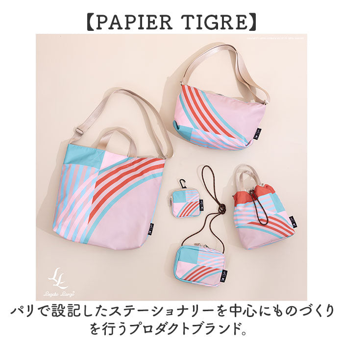Legato Largo ショルダーバッグ LIPT-F004 通販 レガートラルゴ ショルダーバック 斜めがけバッグ レディース ブランド PAPIER TIGRE パピエティグルコラボ 小さめ 軽量 軽い アウトドア