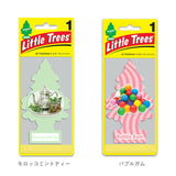 車 芳香剤 吊り下げ 6個セット 通販 リトルツリー ジャスミン little tree ラベンダー エアフレッシュナー ペーパーフレグランス おしゃれ アメリカン雑貨 カーフレッシュナー