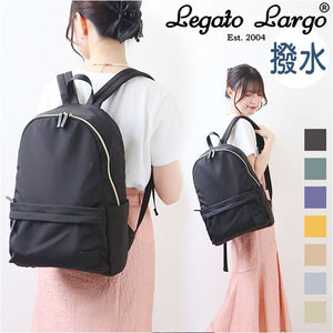 レガートラルゴ リュック LI-V0083 通販 Legato Largo 10ポケット レディース リュックサック バックパック デイパック 撥水 はっ水 通勤 通学 A4 おしゃれ シンプル 無地 大人 かわいい