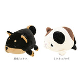 ぬいぐるみ 猫 犬 通販 マシュマロアニマル マスコット ねむねむ 動物 アニマル かわいい 癒し もちもち ふわふわ もっちり にぎにぎ リラックス 洗える 手のひらサイズ プチギフト