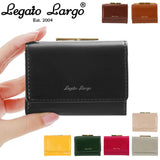 レガートラルゴ 財布 がま口 通販 レディース 小さめ 三つ折り財布 ブランド Legato Largo ミニ財布 上品 きれいめ おしゃれ シンプル 大人 かわいい クラシカル お財布 女性 20代 30代