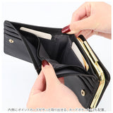 レガートラルゴ 財布 LJ-L0121 Legato Largo 通販 二つ折り財布 レディース 小銭入れあり 使いやすい ボックス型小銭入れ がま口 がまぐち カード収納 いっぱい 合皮 光沢 おしゃれ