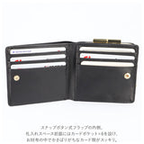 レガートラルゴ 財布 LJ-L0121 Legato Largo 通販 二つ折り財布 レディース 小銭入れあり 使いやすい ボックス型小銭入れ がま口 がまぐち カード収納 いっぱい 合皮 光沢 おしゃれ