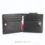 レガートラルゴ 財布 LJ-L0121 Legato Largo 通販 二つ折り財布 レディース 小銭入れあり 使いやすい ボックス型小銭入れ がま口 がまぐち カード収納 いっぱい 合皮 光沢 おしゃれ