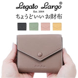 レガートラルゴ 財布 二つ折り legato largo LJ-X0162 通販 二つ折り財布 2つ折り財布 お財布 ウォレット 折りたたみ財布 かぶせ蓋 シンプル ブランド 大容量 使いやすい 大人 かわいい
