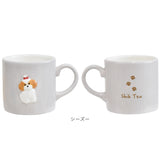 犬 イラスト マグカップ 通販 陶磁器 コップ マグ カップ 小さめ 犬柄 立体 270ml 電子レンジ対応 食洗機対応 かわいい おしゃれ 可愛い 電子レンジで使える 犬グッズ いぬ イヌ オフィス