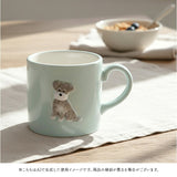 犬 イラスト マグカップ 通販 陶磁器 コップ マグ カップ 小さめ 犬柄 立体 270ml 電子レンジ対応 食洗機対応 かわいい おしゃれ 可愛い 電子レンジで使える 犬グッズ いぬ イヌ オフィス
