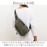 L.R.M バッグ CMK-1140 通販 ボディバッグ 斜めがけバッグ ボディバック ボディーバッグ ワンショルダーバッグ メンズ 男子 レディース 斜め掛け おしゃれ シンプル 大容量 アウトドア