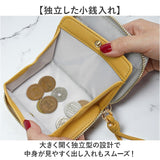 muumarju 財布 CMK-1136 通販 二つ折り財布 2つ折り財布 折りたたみ財布 box型小銭入れ カード入れ レディース コンパクト 女性 女子 ストラップ付き じゃばら ジャバラ HEUREUX TOUS LES