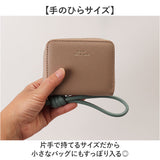 muumarju 財布 CMK-1136 通販 二つ折り財布 2つ折り財布 折りたたみ財布 box型小銭入れ カード入れ レディース コンパクト 女性 女子 ストラップ付き じゃばら ジャバラ HEUREUX TOUS LES