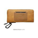 財布 メンズ 長財布 通販 L.R.M CMK20-0753 長サイフ ロングウォレット ラウンドファスナー サイフ さいふ 合皮 フェイクレザー 大容量 高校生 中学生 男子 男の子 カラビナ付き おしゃれ