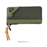 LRM 財布 CMK-1187 通販 メンズ 長財布 ながさいふ 長サイフ ロングウォレット 札入れ ラウンドファスナー 小銭入れあり さいふ サイフ カラビナ付き 使いやすい 男性 男子 キッズ 高校生