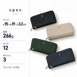 LRM 財布 CMO-1223 通販 長財布 レディース メンズ ラウンドファスナー ウォレット コインケース付き ながさいふ 長サイフ 束入れ エル・アール・エム おしゃれ きれいめ シンプル