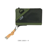 LRM 財布 CMK-1188 通販 メンズ 二つ折り財布 2つ折り財布 お財布 折り財布 折りたたみ財布 小銭入れあり L字ファスナー さいふ サイフ カラビナ付き 使いやすい 男性 男子 キッズ 高校生