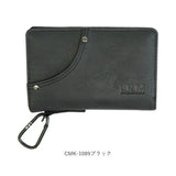 L.R.M 財布 二つ折り 通販 二つ折り財布 2つ折り財布 メンズ さいふ サイフ 小銭入れあり ブランド おしゃれ シンプル カラビナ付き 男性 男子 通勤 通学 高校生 中学生 小学生 遠足