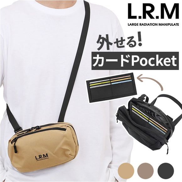 L.R.M バッグ CMK-1132 通販 お財布ポシェット お財布バッグ ショルダーバッグ 斜めがけバッグ お財布ショルダー ウォレットバッグ メンズ レディース シンプル おしゃれ 旅行 アウトドア