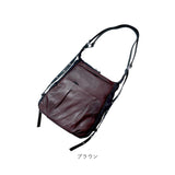 リュック ショルダー 2WAY ラムレザー 通販 リュックサック デイパック ラムレザーバッグ ショルダーバック ショルダーバッグ 肩掛け リュックに早変わり ポケット レザー