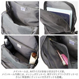 レガートラルゴ リュック ナイロン LT-D1233 Legato Largo 通販 リュックサック バックパック デイパック レディース 通勤 通学 A4 パソコン 13インチ PC 10ポケット 背面ポケット 撥水