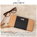 リサラーソン 財布 LISA LARSON LTLY-02 通販 長財布 お財布 マイキー レディース 本革 牛革 レザー 大容量 ブランド ラウンドファスナー お洒落 かわいい 配色 札入れ 女性 大人
