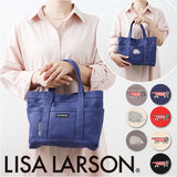 リサラーソン バッグ LISA LARSON LTMK-01 通販 仕切り付き トートバッグ レディース 小さめ ミニトート 仕切り トートバック ミニトートバック トート バック ランチトート 自立 A5