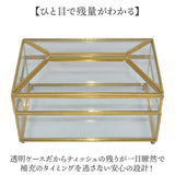 ティッシュケース 通販 ティッシュボックス ボックスティッシュケース ティッシュボックスケース ティッシュカバー ティッシュ入れ ティッシュ ガラス クリア モダン 上品 おしゃれ