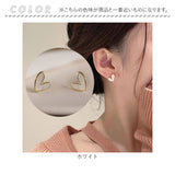 ピアス ハート 通販 ハートピアス アクセサリー ジュエリー ステンレス サージカルステンレス レディース 両耳 可愛い かわいい 大人 女性 贈り物 ギフト 贈り物 シンプル ガーリー