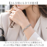 ブレスレット レディース 太め 通販 チェーンブレスレット 腕輪 チェーン マリンチェーン 女性 シルバー ごつめ ボリューム おしゃれ カジュアル シンプル かわいい ダイヤモンドハーツ
