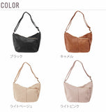 ショルダーバッグ Legato Largo レガートラルゴ  通販 レディース ななめ掛け 3つ口 ミニショルダー バッグ シンプル スモーキー シボ 合皮 ショルダー 調節 多収納 多機能
