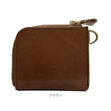 Lien リアン 財布 ミニ 通販 日本製 ミニ財布 ウォレット 小銭入れ お札入れ カード入れ 栃木レザー 小さめ 小さい L字ファスナー 本革 カード コイン お札 大人 レディース メンズ