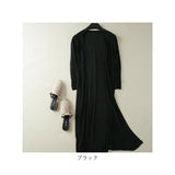 カーディガン ロング レディース 通販 ロングカーデ カーデ 羽織 羽織り 五分袖 ロング丈 薄手 ニット ゆったり 体型カバー 無地 涼しい エレガント 上品 トップス