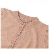 カーディガン ショート 通販 羽織り 羽織 長袖 ショート丈 ラウンドネック ウール ボタン クルーネック シンプル 上品 レディース 婦人服 アウター おしゃれ 通勤 通学