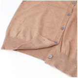 カーディガン ショート 通販 羽織り 羽織 長袖 ショート丈 ラウンドネック ウール ボタン クルーネック シンプル 上品 レディース 婦人服 アウター おしゃれ 通勤 通学