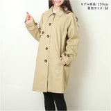 トレンチコート レディース ロングコート 通販 コート スプリングコート ロングジャケット ジャケット 羽織 羽織り 上着 トレンチ ミモレ丈 ミモレ 薄手 薄い 体型カバー ゆったり 無地