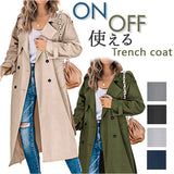 トレンチコート レディース 通販 アウター コート スプリングコート 春 秋 トレンチ ロングコート おしゃれ かわいい 大人 通勤 フォーマル 上品 スタイリッシュ きれいめ カジュアル