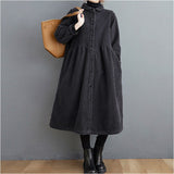 ロングコート レディース 通販 コーデュロイロングコート コーデュロイコート コーデュロイ 羽織り アウター ワンピース ジャケット 防寒 暖かい シンプル 無地 おしゃれ オシャレ 女性