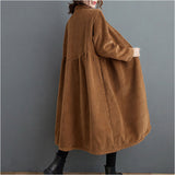 ロングコート レディース 通販 コーデュロイロングコート コーデュロイコート コーデュロイ 羽織り アウター ワンピース ジャケット 防寒 暖かい シンプル 無地 おしゃれ オシャレ 女性