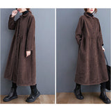 ロングコート レディース 通販 コーデュロイロングコート コーデュロイコート コーデュロイ 羽織り アウター ワンピース ジャケット 防寒 暖かい シンプル 無地 おしゃれ オシャレ 女性